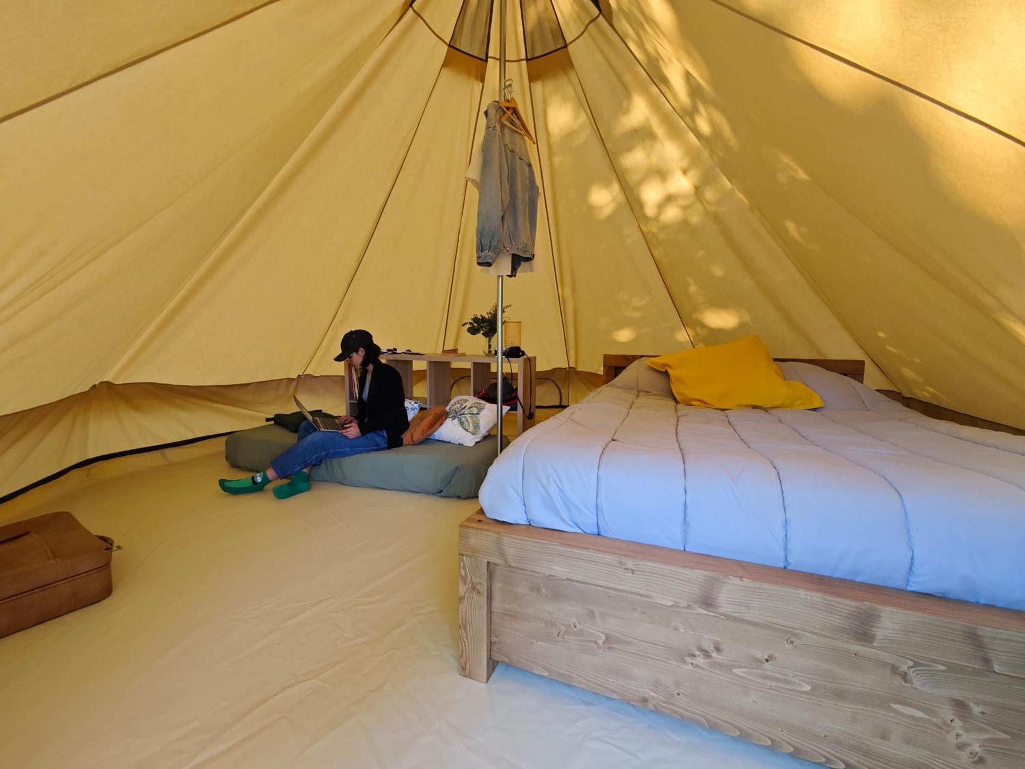 Camping Le Val Aux Fees - Broceliande Concoret Room photo